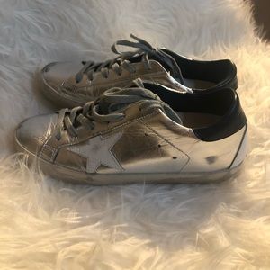 GGDB Golden Goose Superstar Sneakers Silver
